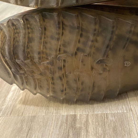 Stuart Weitzman Brown Snake Print rain Boots - Picture 10 of 15